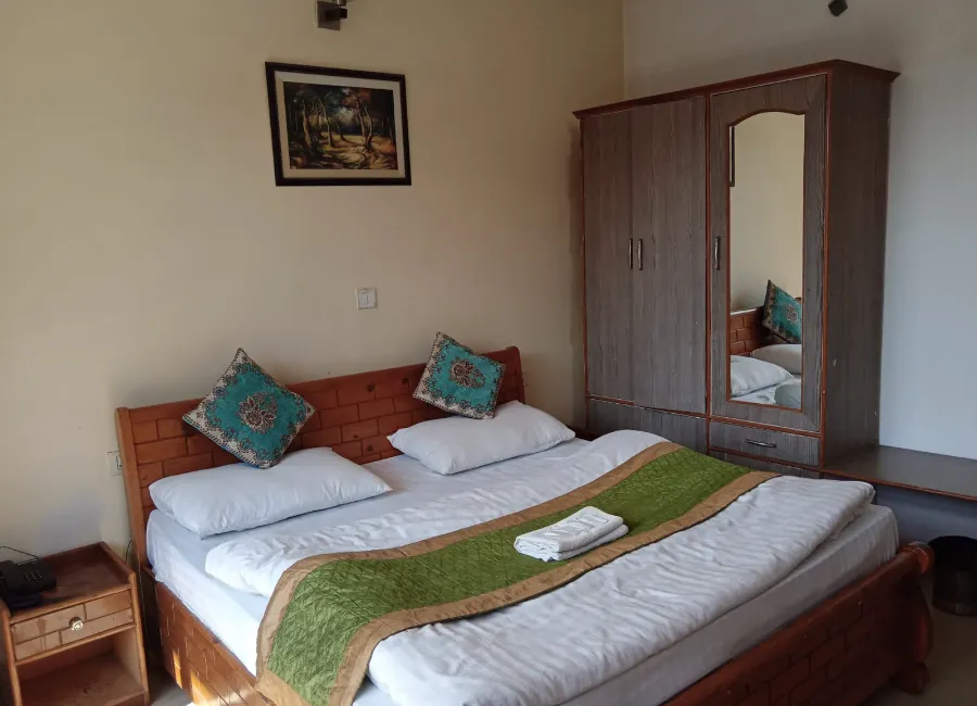 Luxury suite room with mountain view